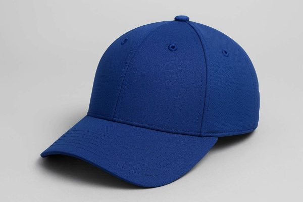 Solid Color Golf Hat Moisture Wicking Performance Cap for Sports